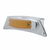Chrome Fender Light Bracket With 12 LED Light - Amber LED