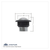 3 LED 3/4" Mini Light (Auxiliary/Utility) - White LED/Clear Lens