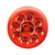 9 LED 2.5" Round Pure Reflector Light Kit (Clearance/Marker) - Red LED/Red Lens