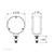 36 LED Reflector Double Face Turn Signal Light
