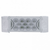 13 LED Reflector Rectangular Light (Clearance/Marker) - Red LED/Clear Lens