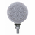 15 LED 3" Reflector Single Face Light - Amber LED/Clear Lens