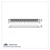 14 LED 12" Auxiliary Strip Light - Blue LED/Clear Lens (Bulk)