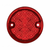 15 LED 3" Reflector Series 4 Light Only For Double Face Light Housing - Red LED/Red Lens (Bulk)