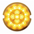 17 LED Watermelon Reflector Cab Light - Amber LED