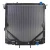 BESTfit Plastic Alum. Radiator With Frame, Oil Cooler 35.75 X 38.5 Inch For Freightliner Cascadia & Western Star 5700XE