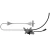 Power Front Door Window Regulator W/ Motor For Kenworth T600, T800 & W900
