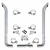 Vendetta 7 Inch Chrome Plated Stainless Exhaust Kit, 1 Pc W/Long Drop Elbows For Peterbilt 378, 379 & 389 Glider 1994-2023
