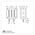 39 LED Reflector Double Face Turn Signal Light