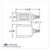 6 LED Single Function Double Face Light - Horizontal Mount