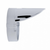Chrome LED Light Flush Mount Base With Visor For Grakon 1000 Style Lights (Bulk)