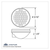 40 LED 4" Round Light (Stop, Turn & Tail)