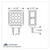 52 LED Double Stud Double Face Turn Signal Light - Amber & Red LED