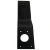 BESTfit Flat Black Inner Hood Roller Guide For Peterbilt 359
