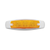 15 LED Rectangular Light With Bezel (Clearance/Marker) - Amber LED/Amber Lens