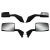 BESTfit Hood Mirror With Bracket For Volvo VNL