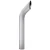 6 Inch OD Chrome Bull Hauler Exhaust Stack - Long Turn Out By BESTfit