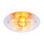 4 LED Fender Turn Signal Light For Freightliner M2-Amber LED/Clear Lens