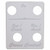Peterbilt Cruise Control Switch Nameplate - Stainless Steel 4-Switch