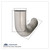 Aluminized Exhaust Elbow For Freightliner 04-15653-000