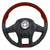 18" Leather Wood Steering Wheel Peterbilt 579 Kenworth T680