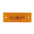 16 LED Rectangular GloLight (Clearance/Marker) - Amber LED/Amber Lens