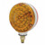 88 LED Single Stud Double Face Turn Signal Light - Amber & Red LED/Clear Lens