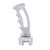 Chrome Slot Style Pistol Grip Shift Knob - 13/15/18 Speed