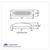 6 LED Rectangular Streamline Light (Clearance/Marker) - Amber LED/Amber Lens