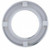 Chrome Twist-On Light Bezel for 2.5" Round Truck Light Grommet
