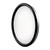 8-1/2" 430 Stainless Steel Heated 320R Convex Mirror - Centered Mounting Stud