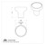 "Tractor" Deluxe Air Valve Knob - Black Glossy Sticker