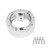 Chrome Aluminum Hub Adapter - 9-Screw to 3-Bolt Steering Wheel