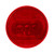 3 LED 4" Round Light (Stop, Turn, & Tail)-Red LED/Red Lens