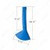 17" Vinyl Shifter Boot Cover - Blue - Heavy Duty Semi Truck Interior