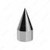1-1/2" x 4-1/8" Chrome Plastic Spike Nut Covers - Push-On (10-Pack)