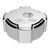Chrome Plastic Fuel Cap Cover For Freightliner - Locking