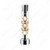 Austin Style Gun Cylinder Gearshift Knob With LED 13/15/18 Speed Adapter - Chrome/Amber LED