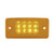 8 LED Reflector Cab Light For Freightliner Century (1996-2011) And Columbia (2001-2017) - Amber LED/Amber Lens
