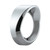 Chrome Plastic Small Gauge Cover With Visor