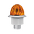 Double Fury 4 LED 1-1/8" Watermelon Clearance/Marker Light- Amber & Blue LED/ Clear Lens