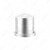 33mm X 1-7/8" Chrome Plastic Pointed Nut Cover - Push-On
