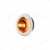 Double Fury 2 LED 3/4" Mini Clearance/Marker Light-Amber & Blue LED/Clear Lens