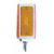 45 LED Double Stud Double Face Turn Signal Light (Driver) - Amber & Red LED/Amber & Red Lens