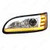 Chrome Projection Headlight With LED Sequential Turn & DRL For 2005-2015 Peterbilt 386- Driver