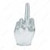 Finger Hood Ornament-Chrome