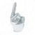 Finger Hood Ornament-Chrome