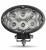6" Oval LED Work Light - 4500 Lumen Spot Beam for Semi Trucks