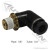 PLC Swivel Male Elbow Fitting 1/4" x 1/8" - Air Line Connector
