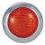 Generation5 Round Red LED Clearance Light - Semi Truck Marker